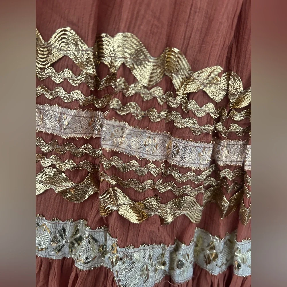 True Vintage Autumnal Swing Dress - Picture 4 of 8